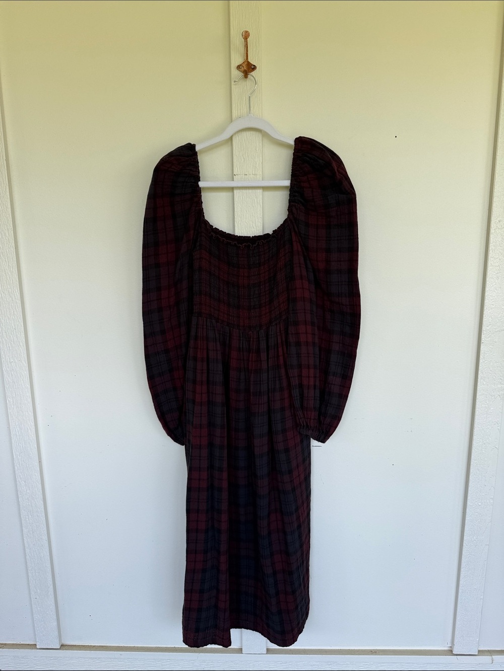 Nothing Fits But KIKO Midi Tartan Dress